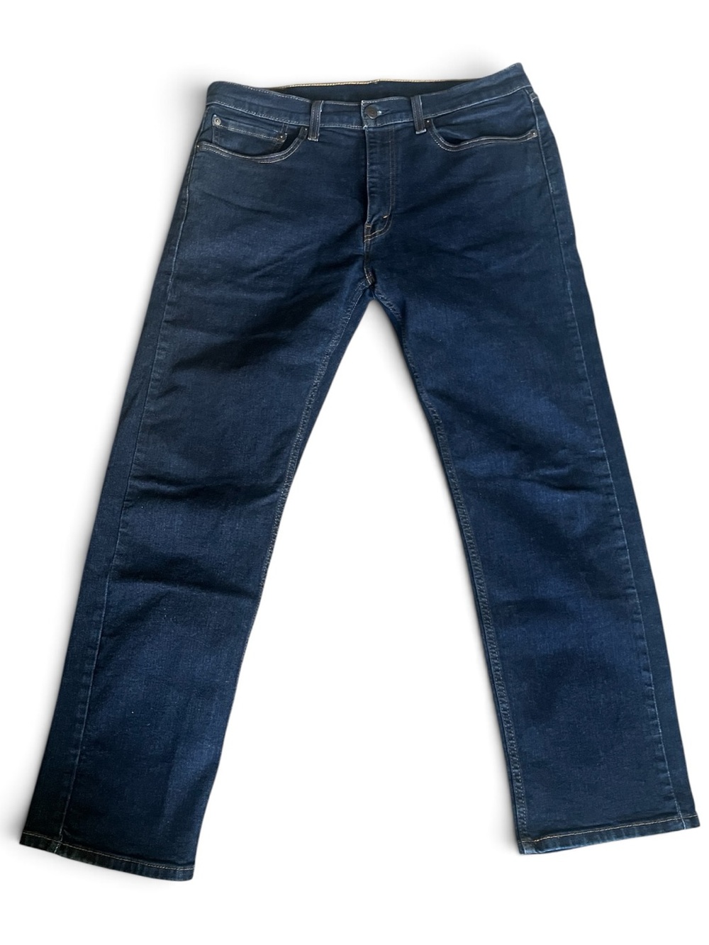 Levi's Men's Deep Blue Straight Fit Jeans 506 W 36 L 32 Like new